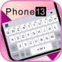 icon Phone 13 Pink(Phone 13 Pink Keyboard Background
)