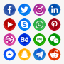 icon All Apps(Tüm Sosyal Medya Uygulamaları Bir Arada)