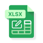 icon Edit XLSX Spreadsheets Reader (XLSX E-tablolarını Düzenle Okuyucu)