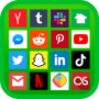 icon All Social Network(Tüm sosyal medya tek bir uygulamada)
