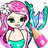 icon Mermaid Coloring Book Glitter(Deniz Kızı Boyama Sayfası Parıltılı) 1.0.12.0