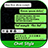 icon Stylish Chat Styles Fonts(Sohbet Stili - Metin Değiştirici) 8.2.1