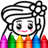 icon Girl Magic Paint(Çocuk Çizim Oyunları:) 4.7