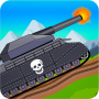 icon Tank Battle War 2d game free(Tank Savaşı Savaş 2d: Boss'a karşı)