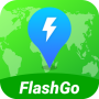 icon FlashGo: Change GPS Location (FlashGo: GPS Konumunu Değiştir)