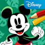 icon Disney Coloring World(Disney Boyama Dünyası
)