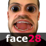 icon Face28(Komik Yüz Değiştirici Warp Kamera)