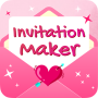 icon Invite card maker(Invitation Maker: Kart Oluşturucu)