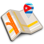 icon Map of Cuba offline(Küba çevrimdışı Haritası)