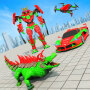 icon Crocodile Robor Car Transformation(Timsah Araba Robot Oyunları
)