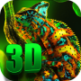 icon Chameleon Color Wallpaper 3D (Bukalemun Renkli Duvar Kağıdı 3D)