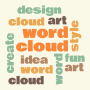 icon WordCloud(Kelime Bulutu)