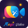 icon com.effectstudio.videomaster.magicvideo(Video Master - Magic Video Maker ve Video Düzenleyici
)