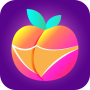 icon Peach Live Video Call Global (Şeftali Canlı Görüntülü Görüşme Global)