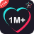 icon Tik Like(TikGrow for Tiktok Video Likes Views Hearts
) 1.0.8