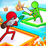icon Raft Defense: Crazy stickman (Sal Savunması: Çılgın Çöp Adam)