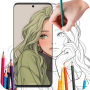 icon AR Draw(AR Çizim Taslağı: Trace Paint)