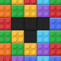 icon Brick Block - Puzzle Game (Tuğla Bloklarını Birleştir - Bulmaca Oyunu)