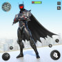 icon Bat hero Game(Uçan Yarasa Süper Kahraman Adam Oyunları
)
