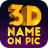 icon 3D Name on Pics(3D İsim - 3D Metin) 10.4.1