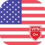 icon USA VPN - Turbo Fast VPN Proxy (ABD VPN - Turbo Hızlı VPN Proxy)