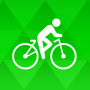 icon Bike Ride Tracker. Bicycle GPS ()