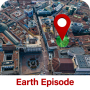 icon Earth Map Satellite: View Live (Dünya Haritası Uydu: Canlı)