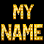 icon 3D My Name Live Wallpaper (3D Benim Adım Canlı Duvar Kağıdı)