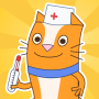 icon Doctor(Kediler Evcil Hayvanlar: Hayvan Doktoru Oyunları)