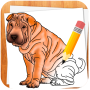 icon Draw Dogs(Köpekler nasıl çizilir)