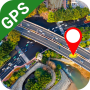 icon Map & GPS Navigation Route(Uydu Görünümü:Canlı Dünya Haritaları)