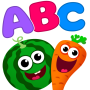 icon Funny Food 4(ABC çocuklar! Alfabe öğrenme!)