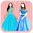 icon Women Princess Dress Suit(Kadın prenses elbise takım elbise) 1.0.1