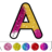 icon Alphabets Coloring Book Glitter(Alfabeler Boyama kitabı) 3