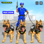 icon Police Dog Gangster Chase Game(ABD Polisi Köpek Suç Kovalamaca Oyunu)