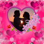 icon Romantic Love Photo Frames (Romantik Aşk Fotoğraf Çerçeveleri için Sohbet Stili)