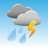 icon Thunderstormweather warnings(Fırtına - hava durumu uyarıları) 1.0.41