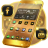 icon Neon Gold Theme For Launcher(Başlatıcı için Neon Altın Tema) 1.308.1.214