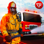 icon Firefighter Truck: City heroes(İtfaiyeci 3D: Amerikan Kurtarma İtfaiye Aracı)
