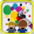 icon ColorDraw(QCat - Yürümeye Başlayan Renk Doodle) 2.4.0