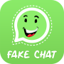 icon fake chat conversation for whatzup(Sahte sohbet konuşması)