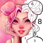 icon Coloring Game: Paint by Number (Boyama Oyunu:)