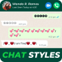 icon Chat Style - Font & Keyboard (Sohbet Tarzı - Yazı Tipi ve Klavye
)