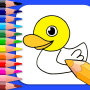 icon Free Coloring Games Easy to Draw and Coloring Book (Ücretsiz Boyama Oyunları)