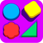 icon Color Shape(çocuk oyunları: şekiller ve renkler)