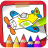 icon Coloring Book Kids Paint(Boyama Kitabı - Çocuk Boya
) 2.07