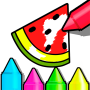 icon Coloring book! Game for kids 2 ()