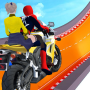 icon Hero Moto Sky(Süper Kahraman Gökyüzü Motobike Fly Run
)