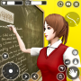 icon Anime High School Girl Life 3D(Anime Lise Kız Hayatı 3D)