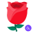 icon Valentine Red Heart Theme(Sevgililer kırmızı kalp teması) 802.0.1001